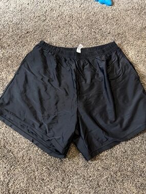 Amazon Women's Black Swim Coverup Shorts